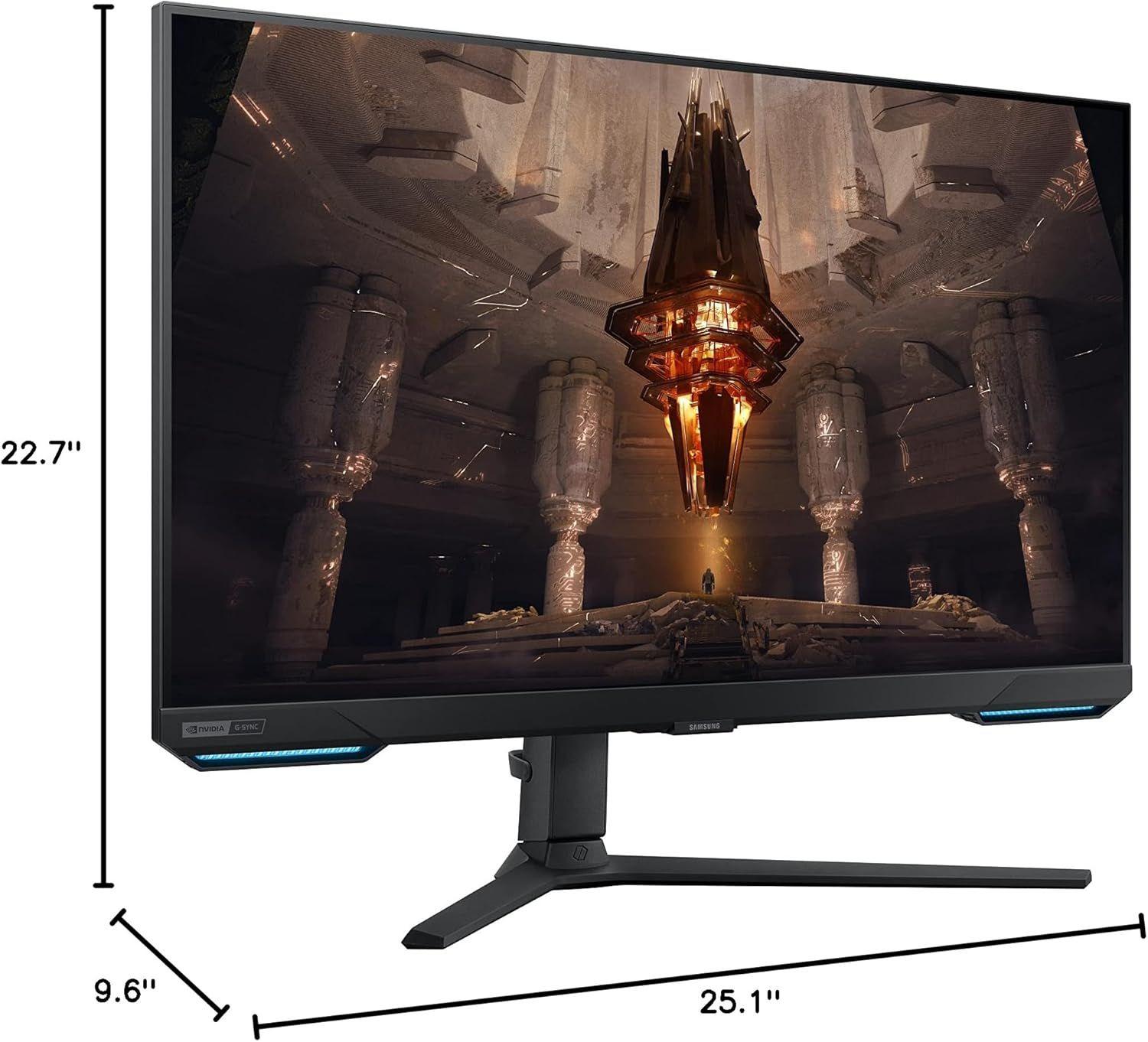 Monitor Gamer Samsung Odyssey G70B 28" UHD 144Hz-2