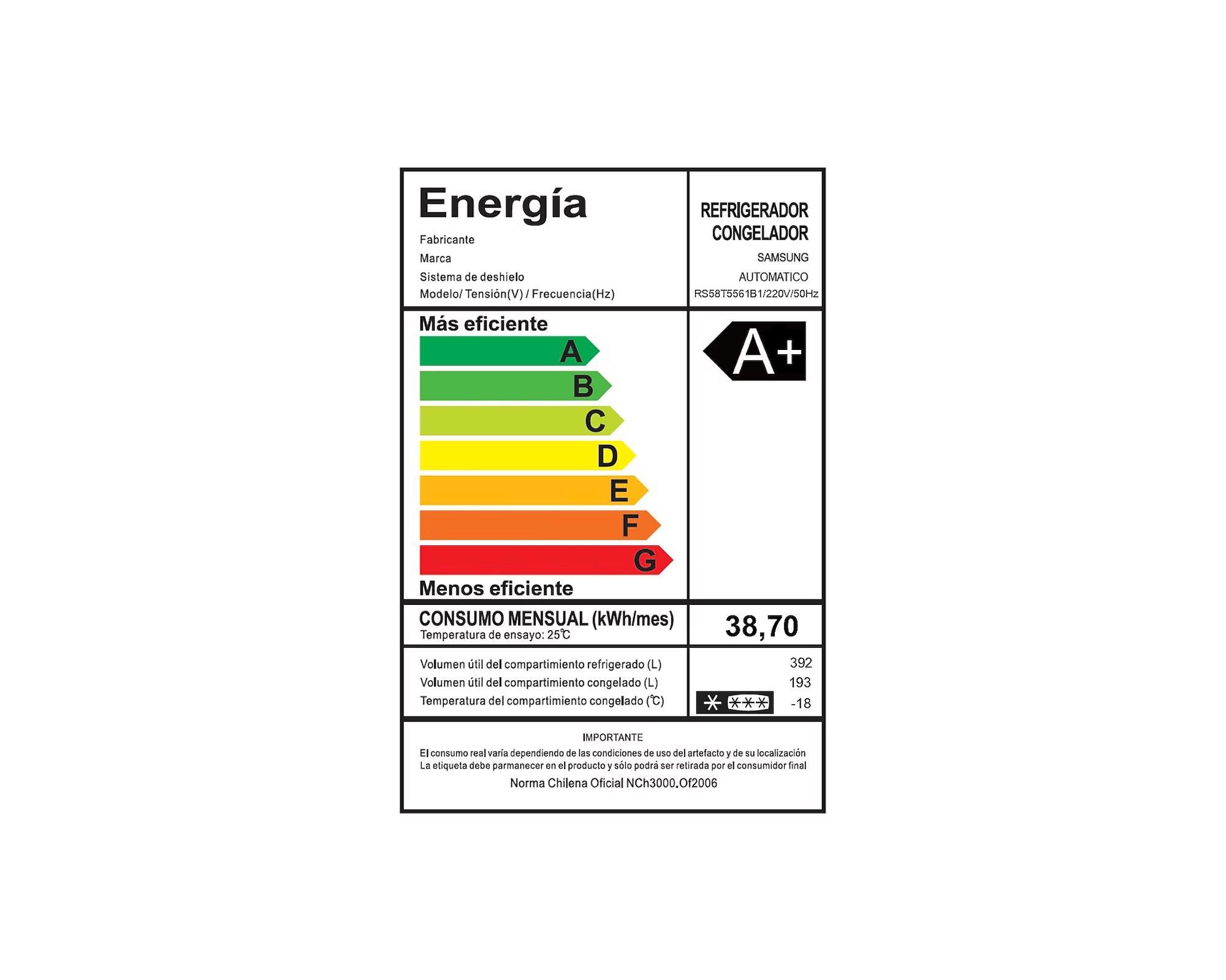 Refrigerador Samsung Side by Side de 585 L Family Hub-6