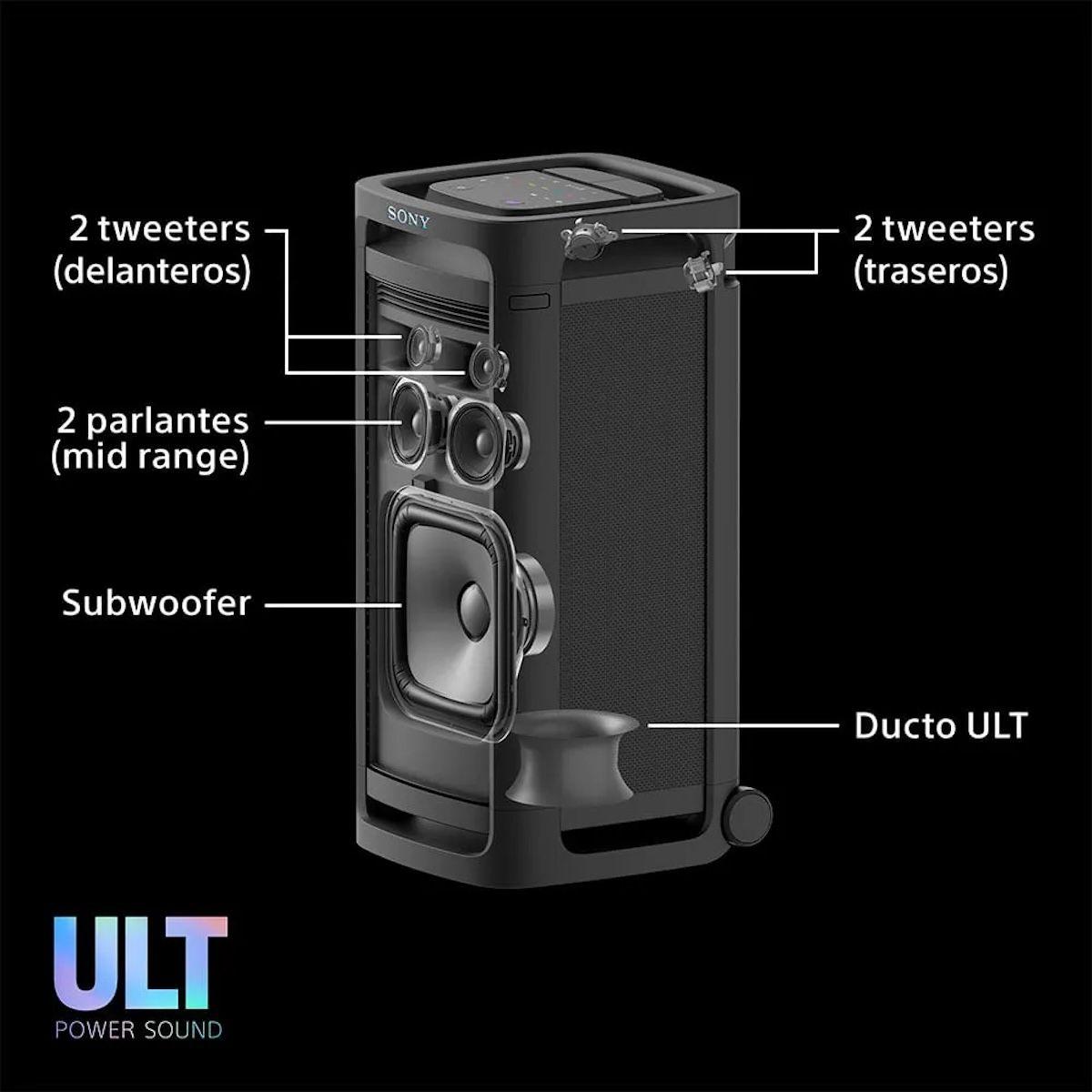 Parlante Sony ULT Tower 9 Bluetooth Karaoke-7