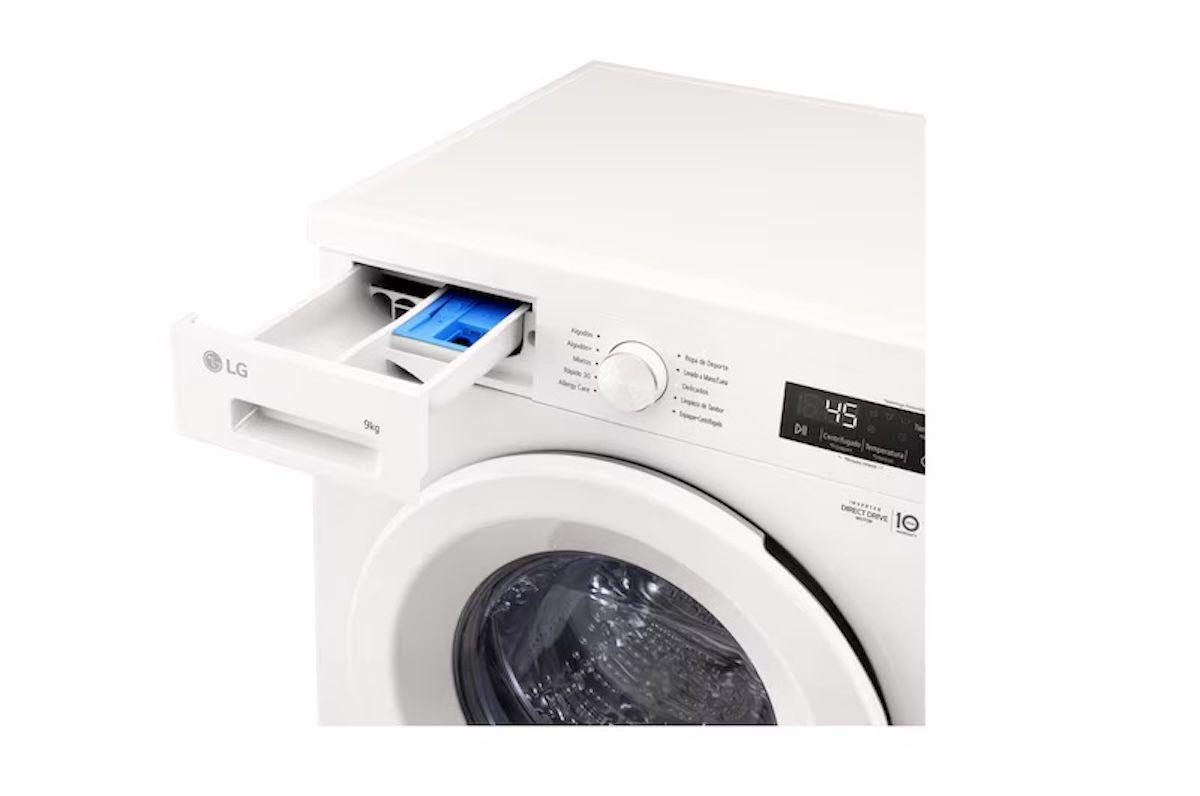 Lavadora LG WM9GWVFS6 9Kg Carga Frontal Inverter con Vapor-3