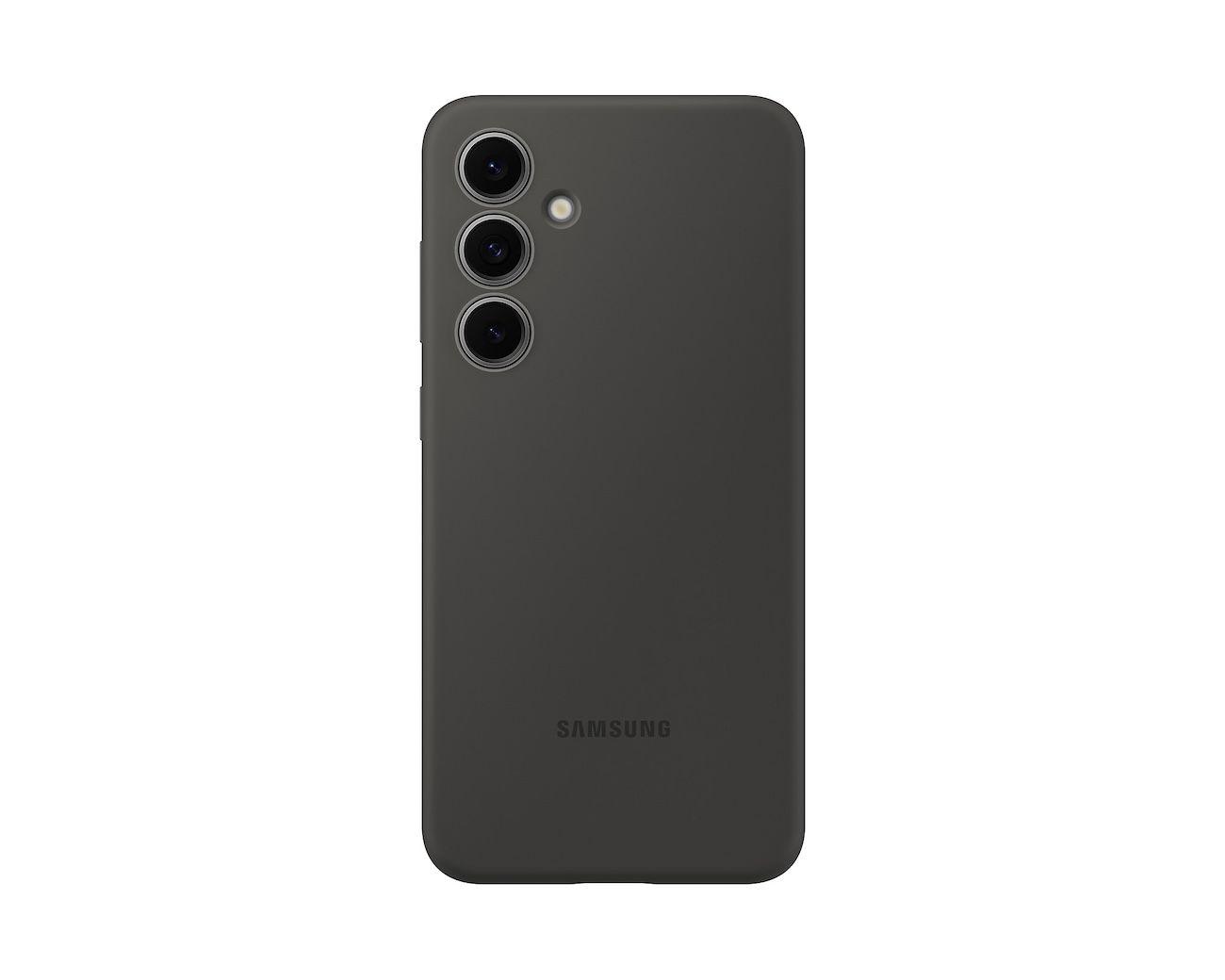 Funda Silicona Samsung Galaxy S24 FE Negro-0