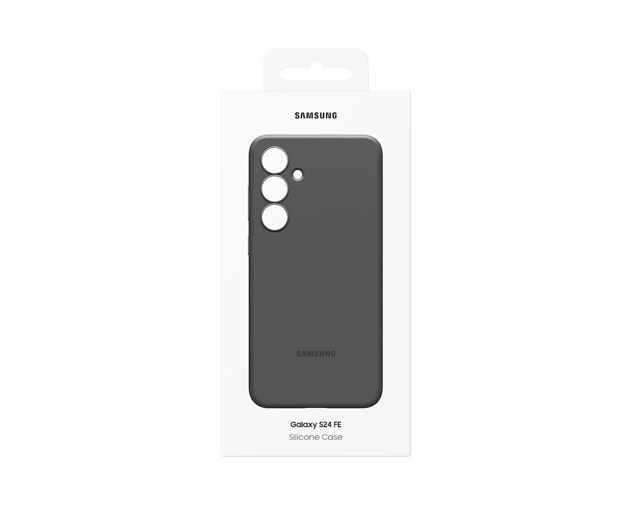 Funda Silicona Samsung Galaxy S24 FE Negro-4