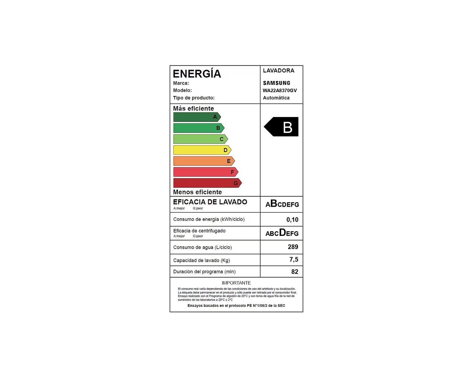 Lavadora Carga Superior 22 kg Digital Inverter OPENBOX-6