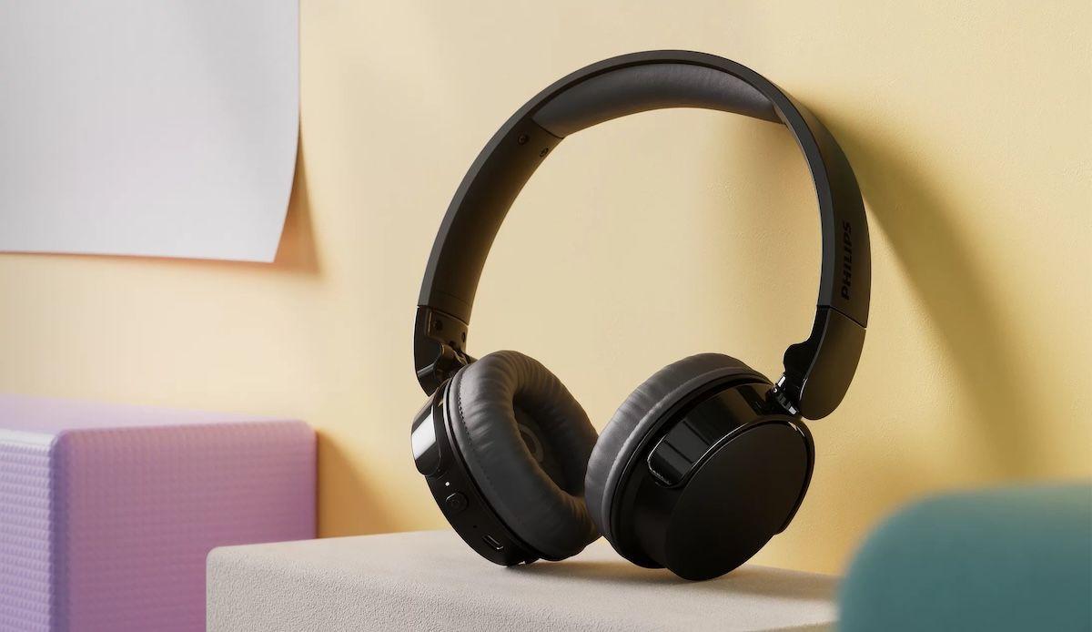 Audífonos Philips TAH3209BK Bluetooth Diadema Negro 25 Horas-2