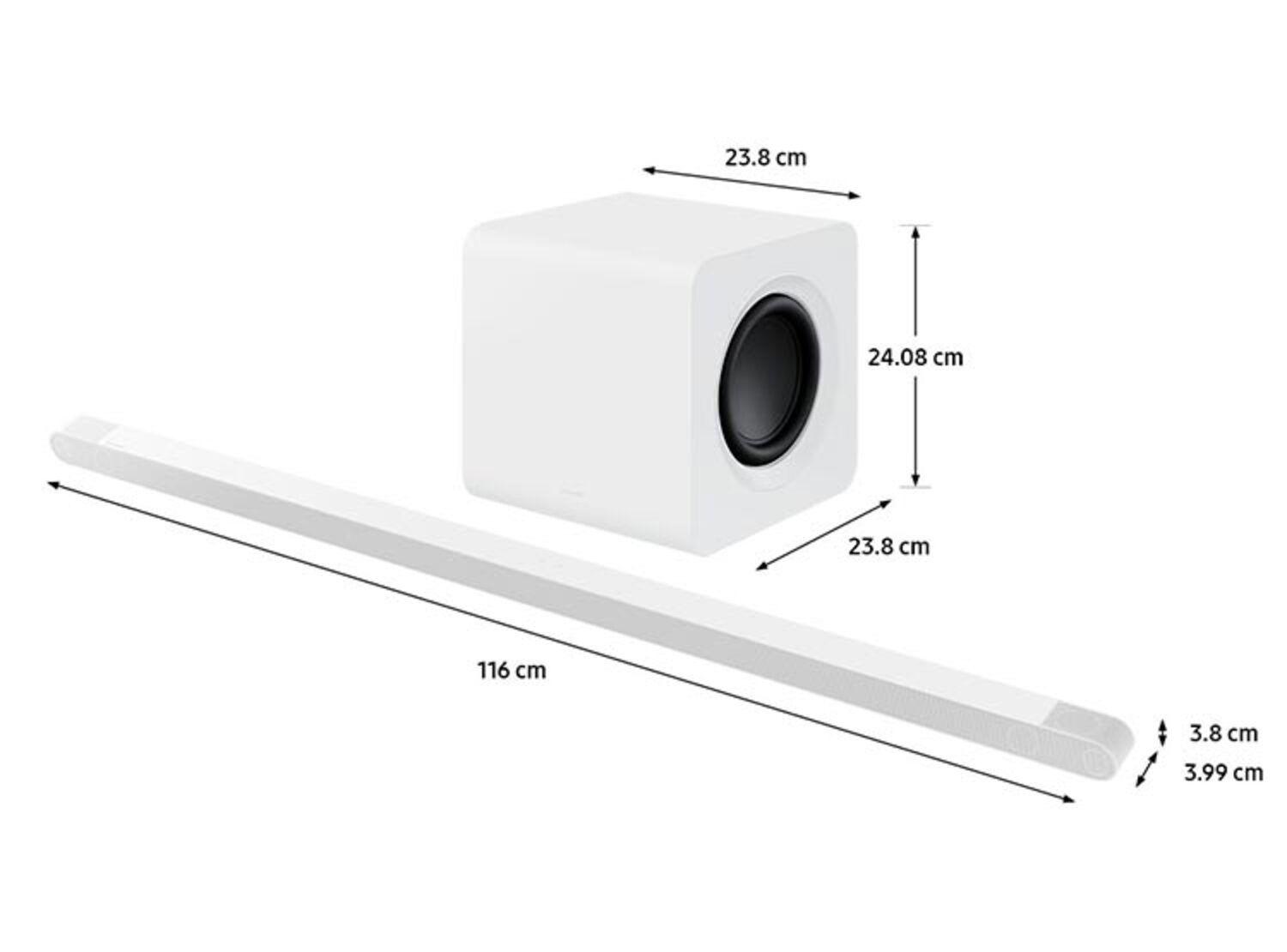 Soundbar Samsung  Ultra Slim HW-S801B-1