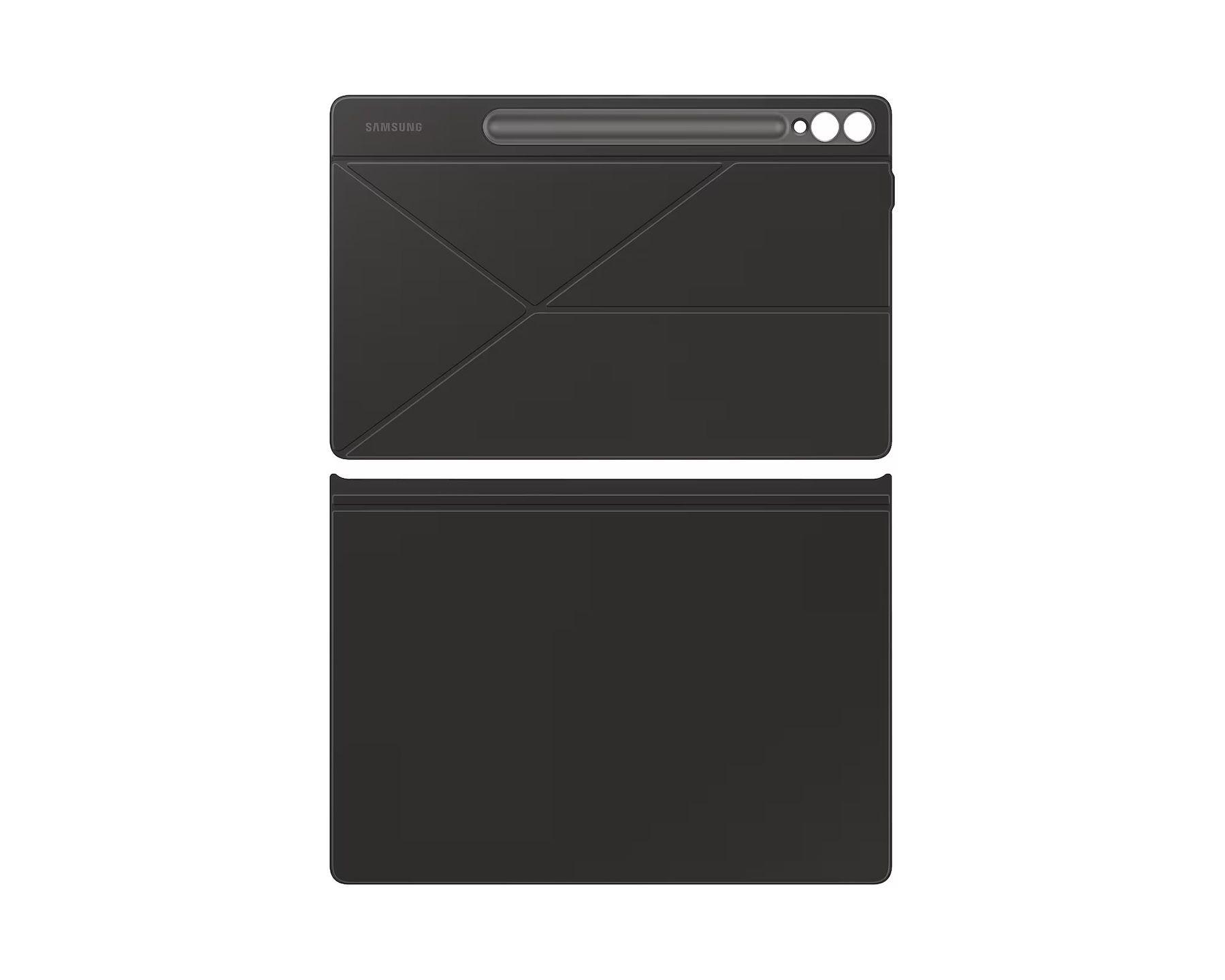 Carcasa Clear Gadget Carcasa Galaxy Tab S9+ Negro-1