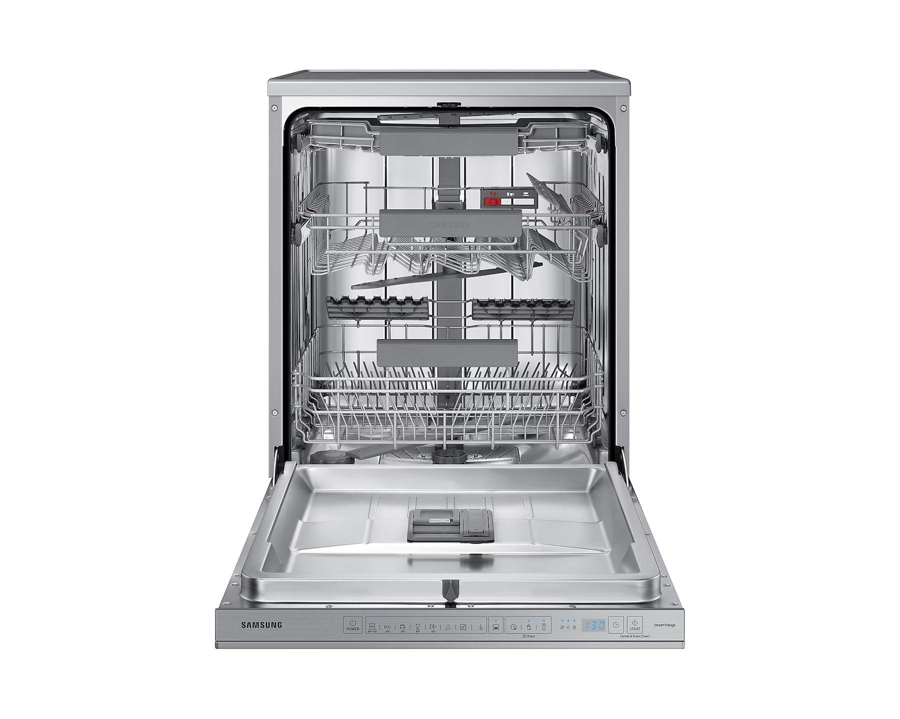 Lavavajillas Samsung 14 Cubiertos Smart Things Gris-2