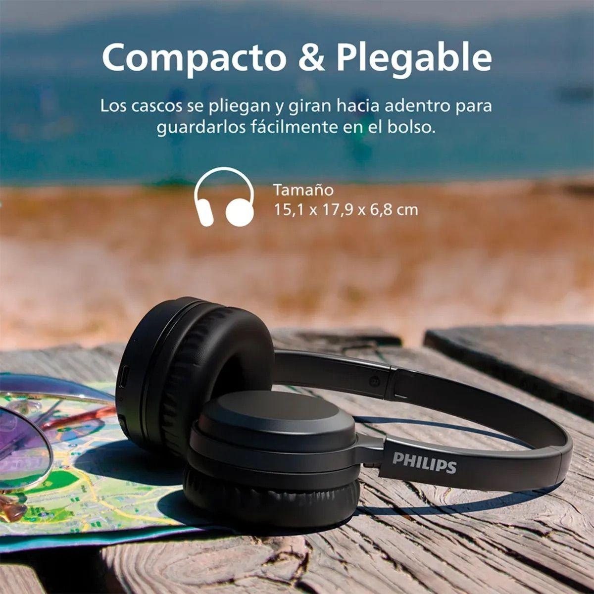 Audífonos Philips TAH1108BK-00 Bluetooth 5.2-5