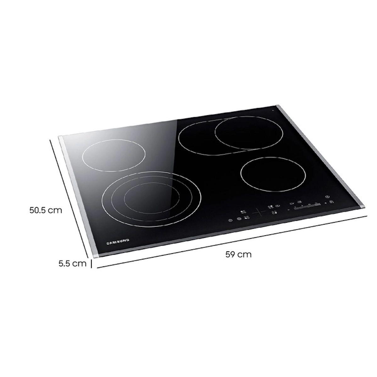 Encimera Samsung Vitrocerámica 4 Quemadores CTR264KC01-2