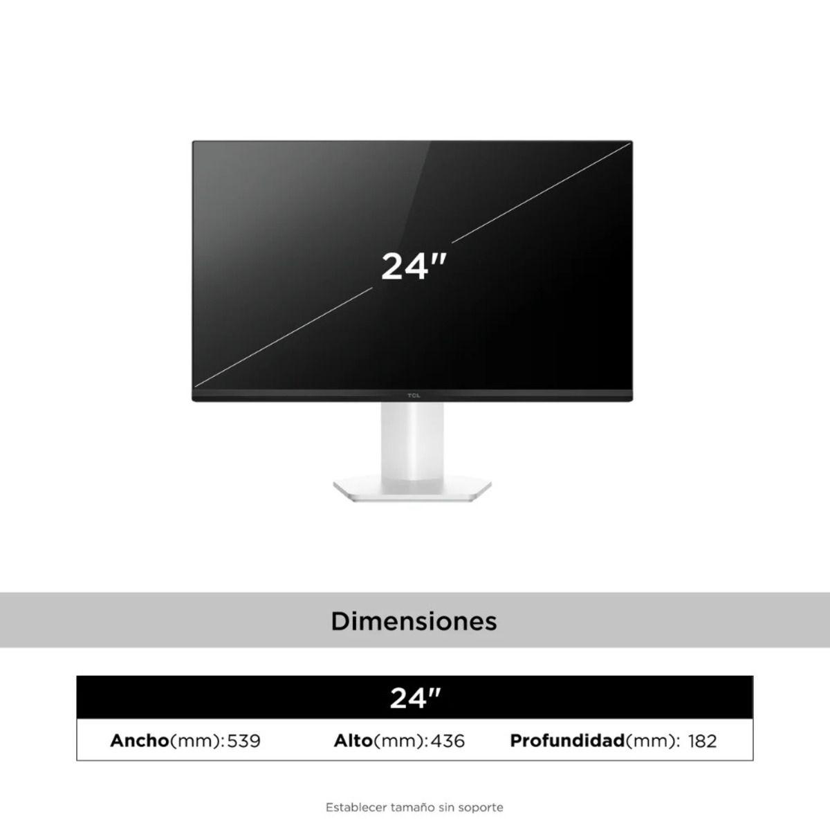 Monitor TCL 24G54 24" Mini LED Full HD 100Hz-2