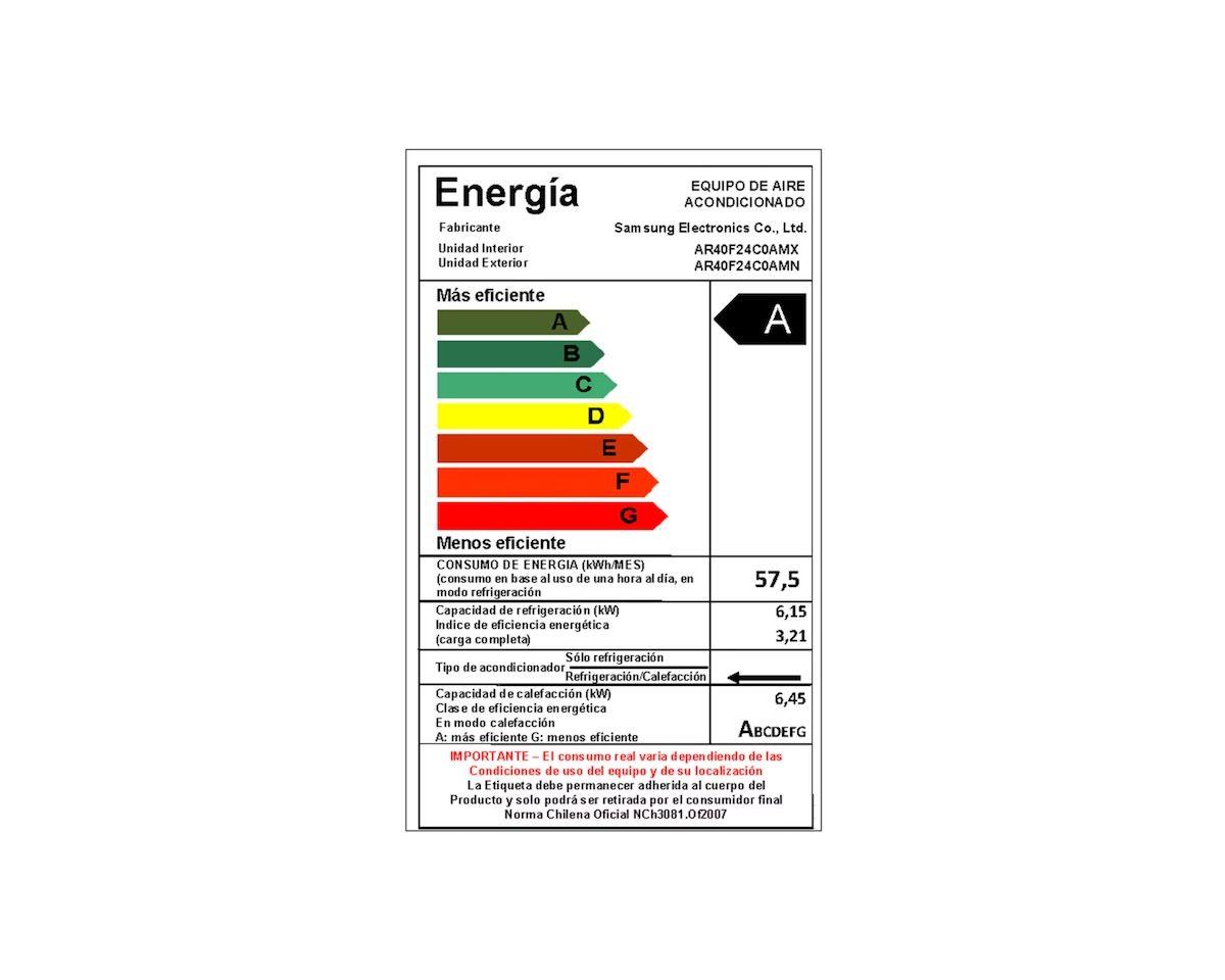 Aire acondicionado Samsung AR40F24C0AM-ZS 24.000 BTU-4