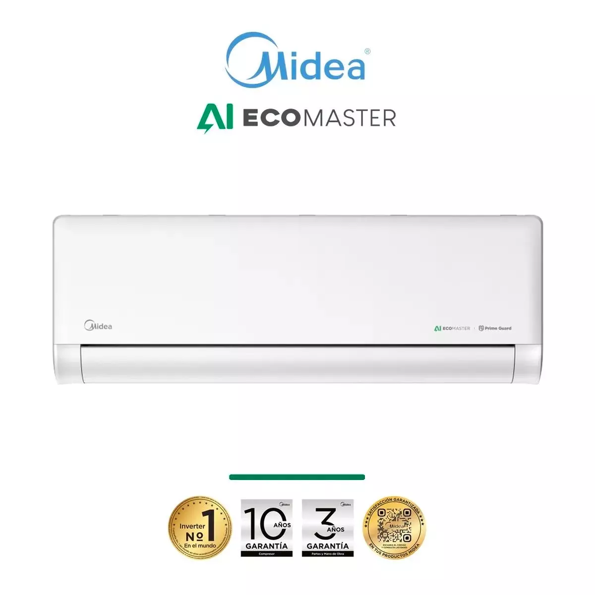 Aire Acondicionado Midea MOX130-09HDN1-B Xtreme 9.000 BTU-1