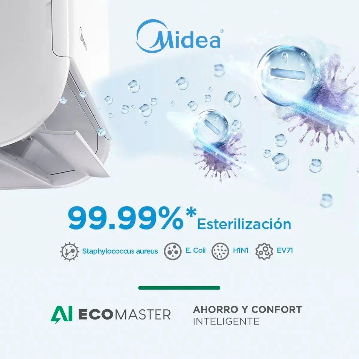 Aire Acondicionado Midea MOX130-09HDN1-B Xtreme 9.000 BTU-4