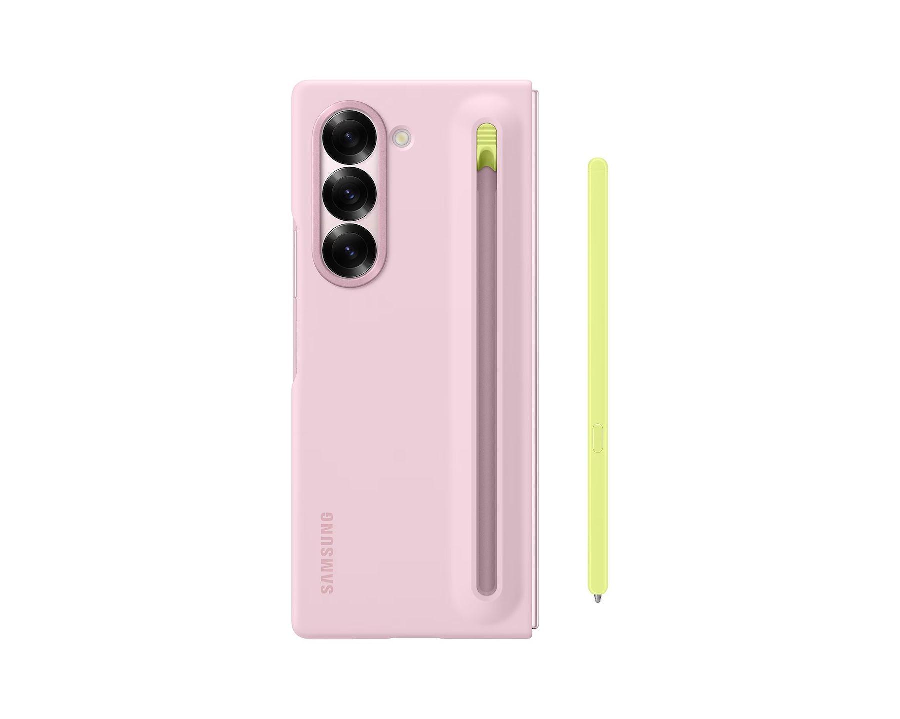 Carcasa Clear Gadget para Galaxy S24 Ultra Rosado-3