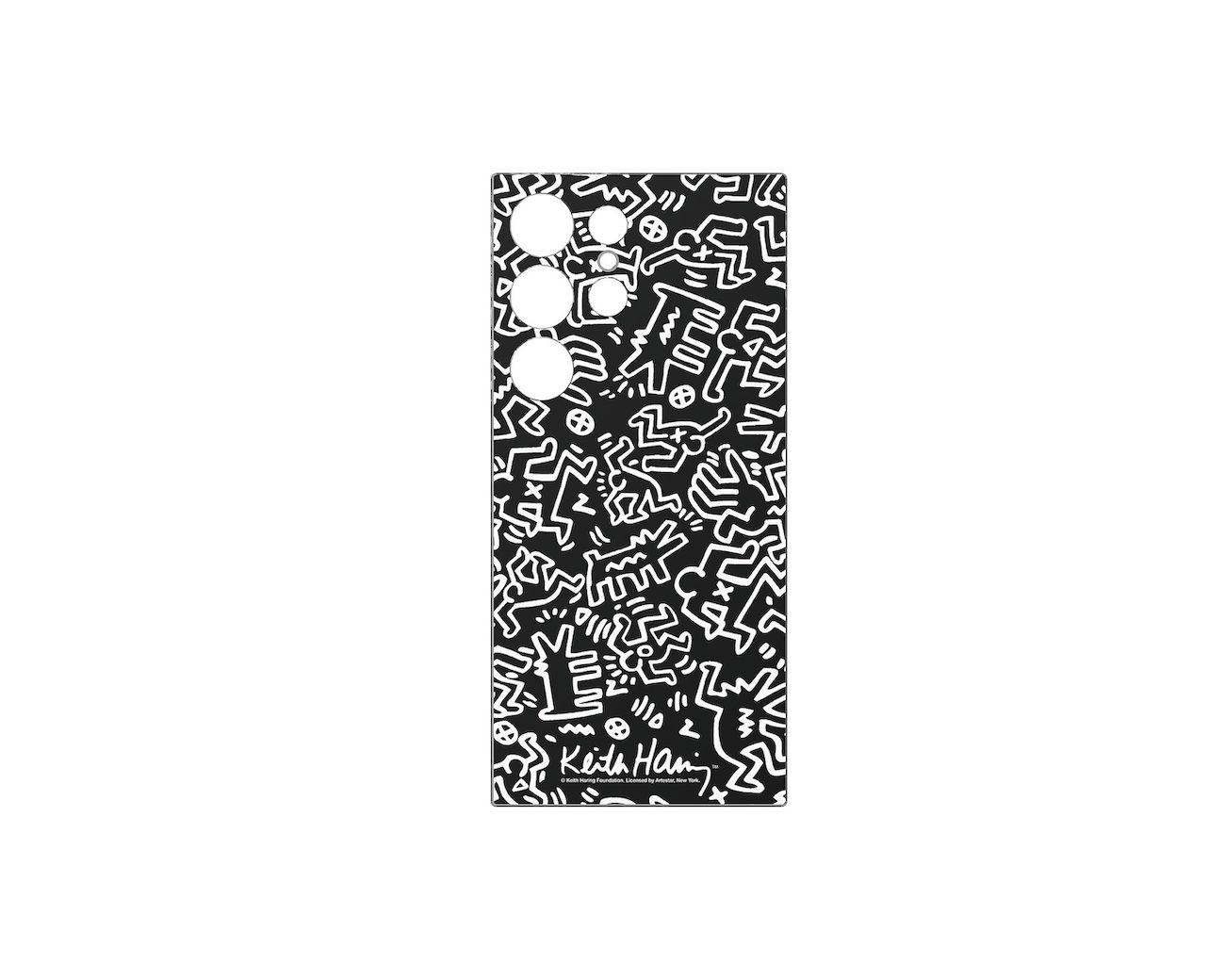 Tarjeta Flipsuit Samsung Galaxy S24 Ultra Keith Haring Negro-0
