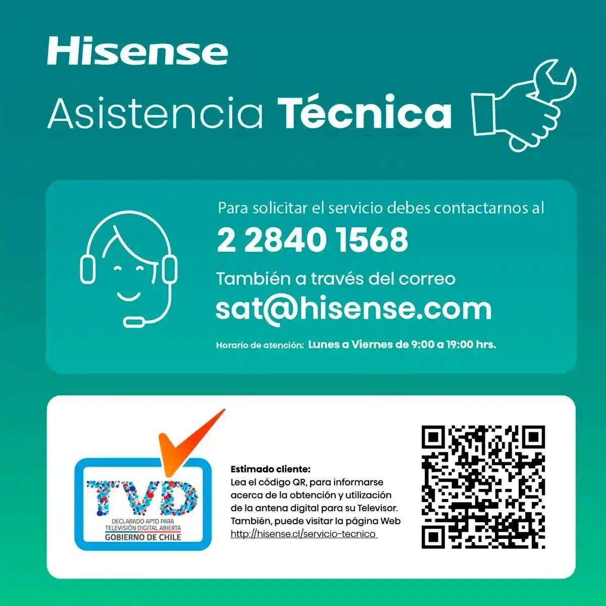 Smart TV Hisense 50A6NV 50” 4K UHD VIDAA-4