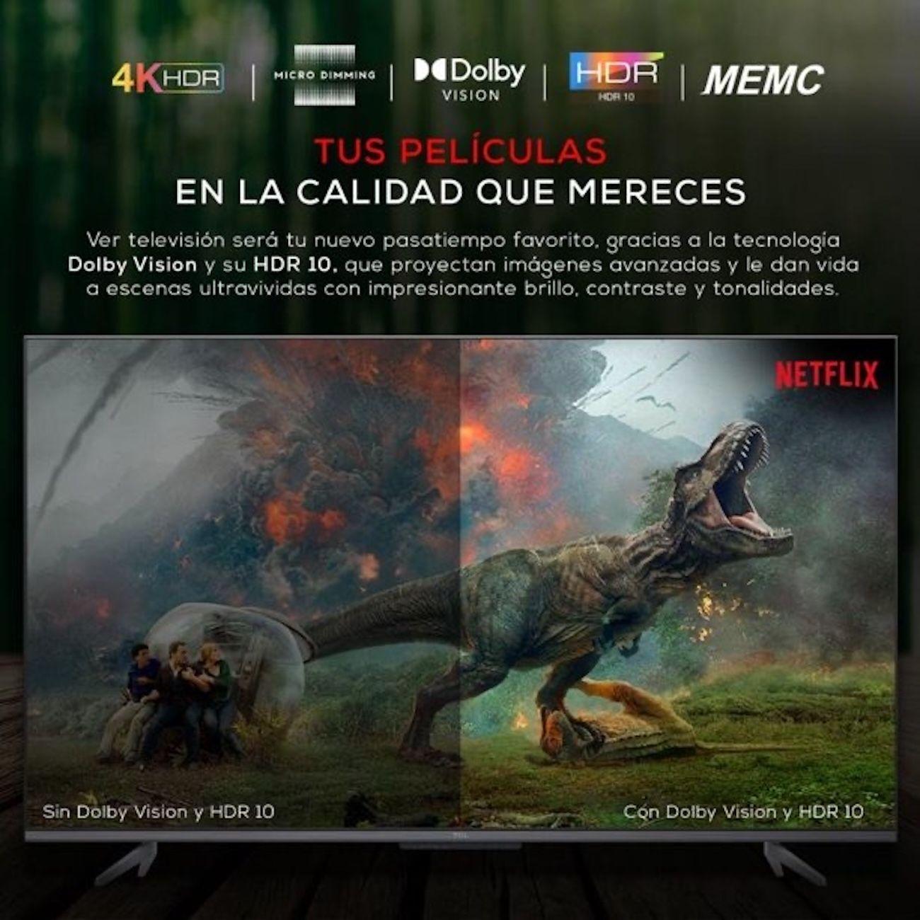 Smart TV TCL 55P725 55” 4K UHD Google TV Dolby Vision-5