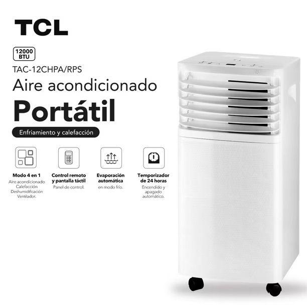 Aire Acondicionado TCL 12CHPA-RPS 12000 BTU Portátil-1