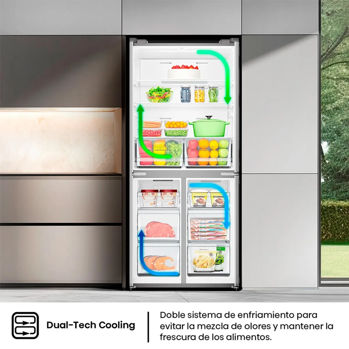 Refrigerador Side by Side Hisense RQ5P470NECF 470L NoFrost-4