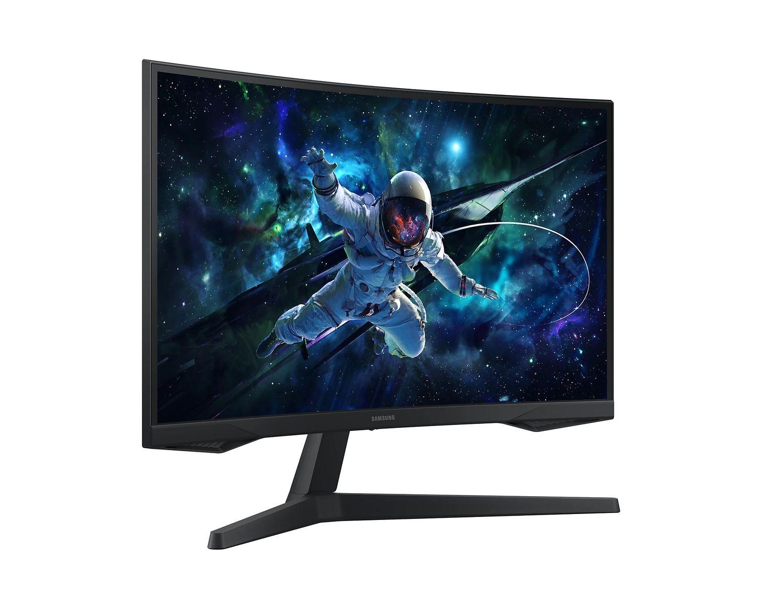 Monitor Samsung Led 27'' Odyssey G5 Curvo Va 165hz Qhd Hdmi-4