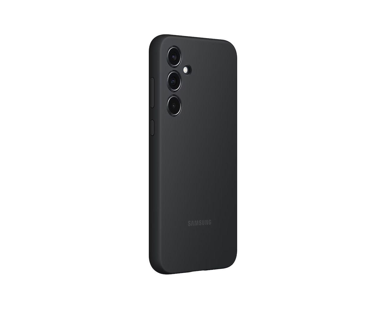 Funda Silicone Samsung Galaxy A35 Negro-2