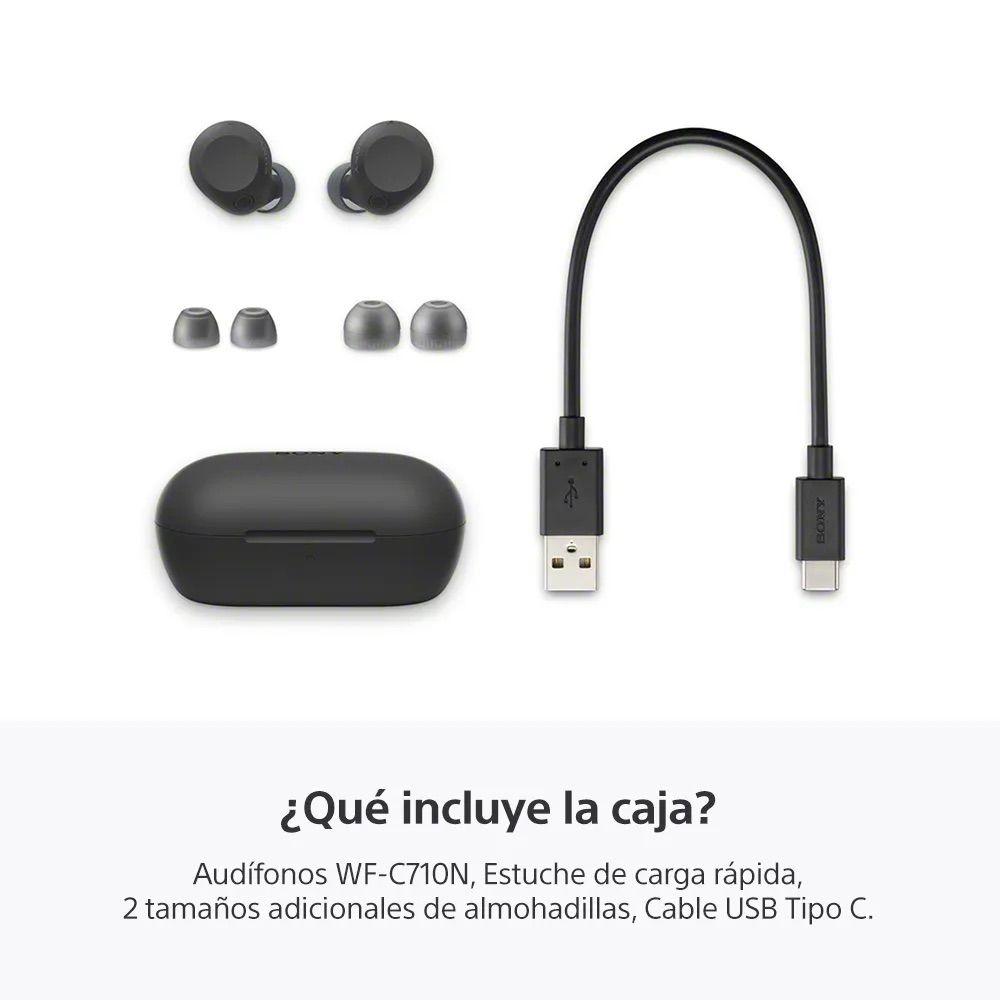 Audífonos Sony WF-C710N Bluetooth con Cancelación de Ruido-5
