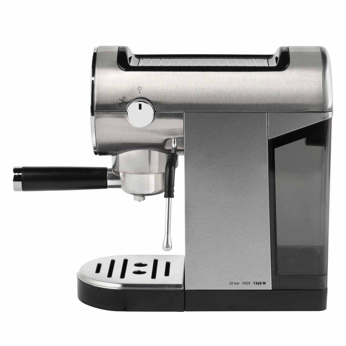 Cafetera Espresso Jata JECA2300 20 Bares Acero Inoxidable-2