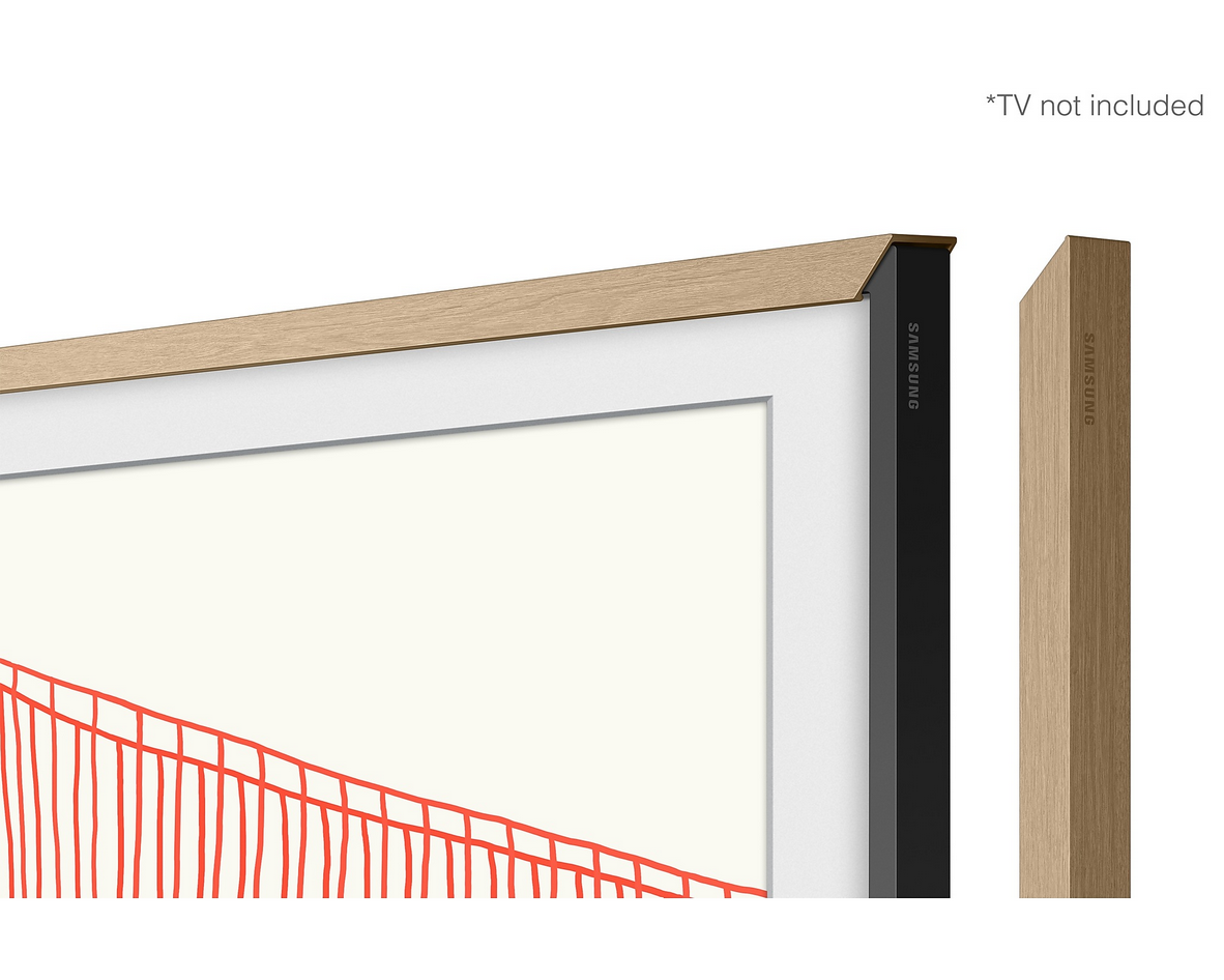 Marco Magnético TV Samsung The Frame 85" Madera Beige-2