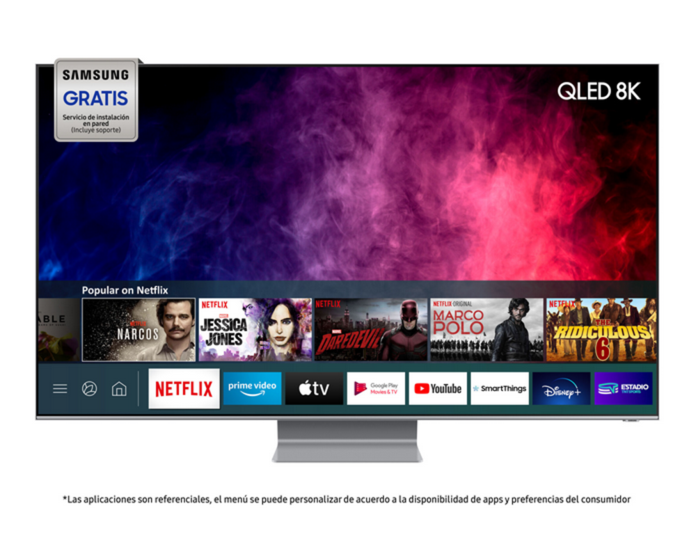 Smart TV Samsung QLED 82" Q800T Series-0