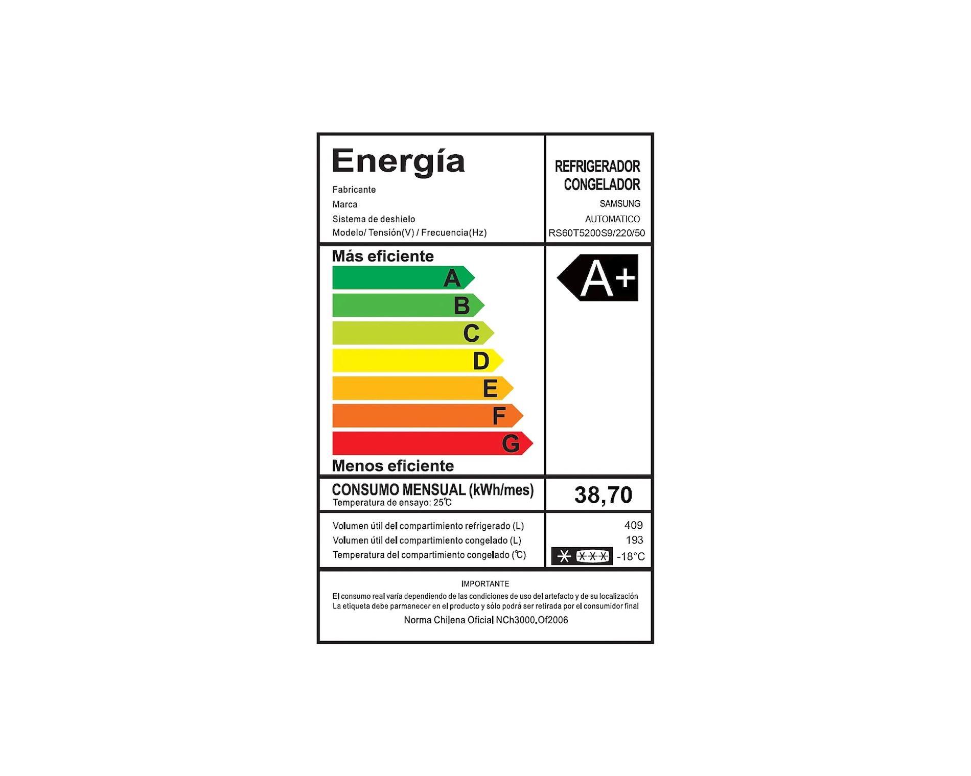 Refrigerador Samsung Side by Side de 602 L Space Max-9