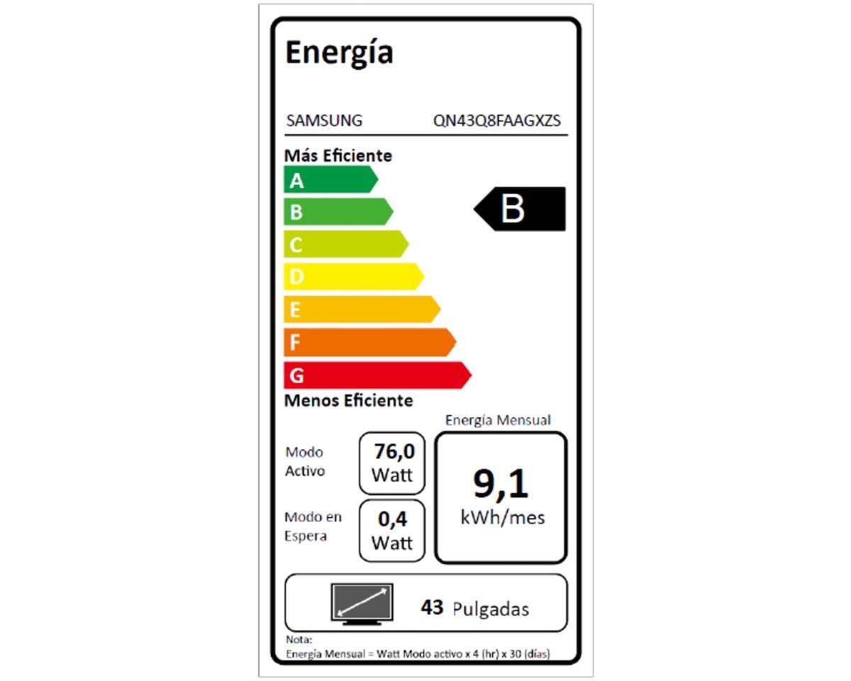 Smart TV Samsung 43” QLED 4K Q8F-5