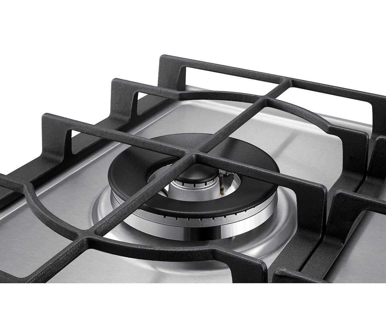 Encimera a Gas Samsung 5 quemadores Silver-5