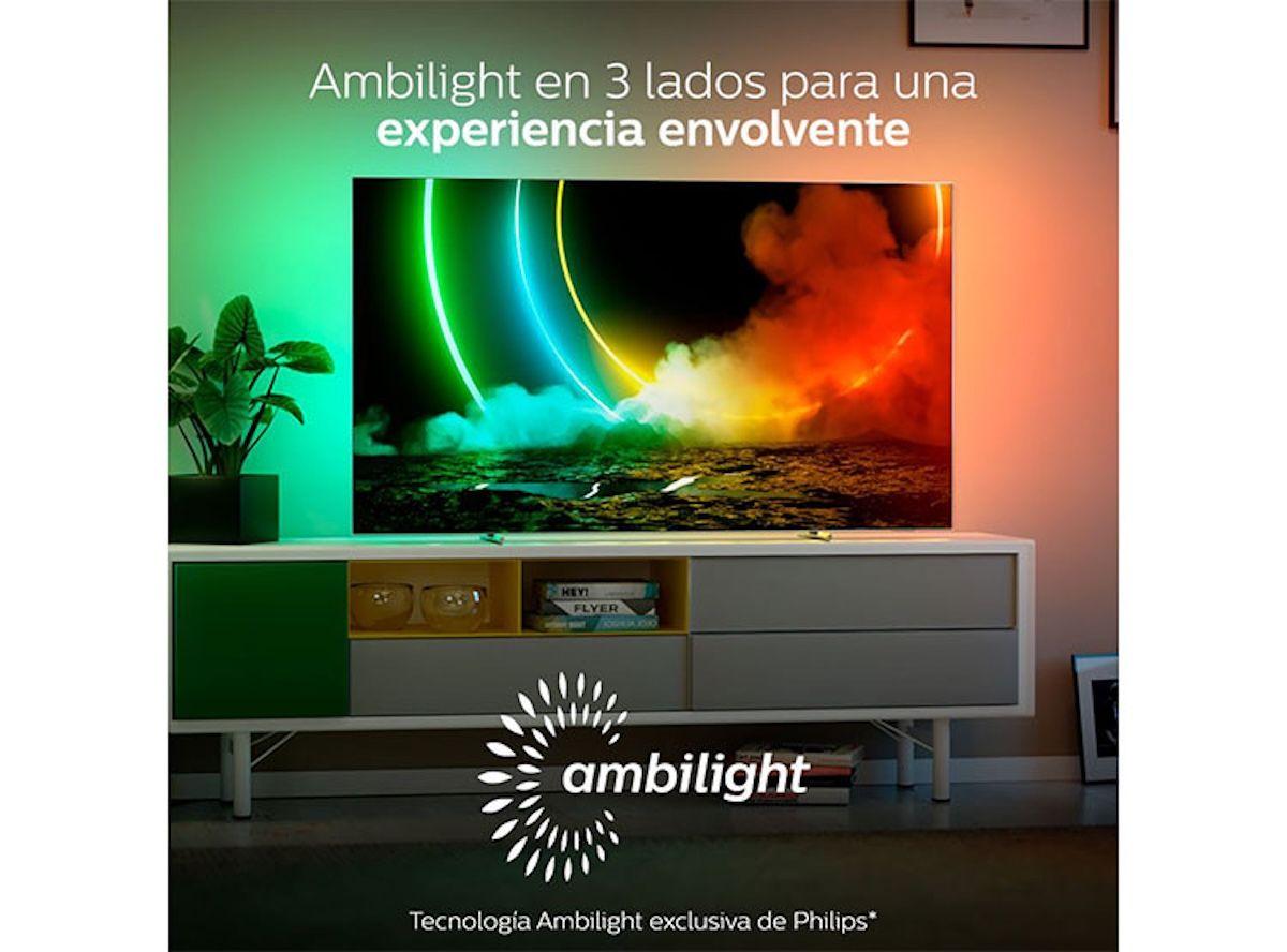 Smart TV Philips 55OLED707-43 55" OLED 4K UHD Ambilight-4