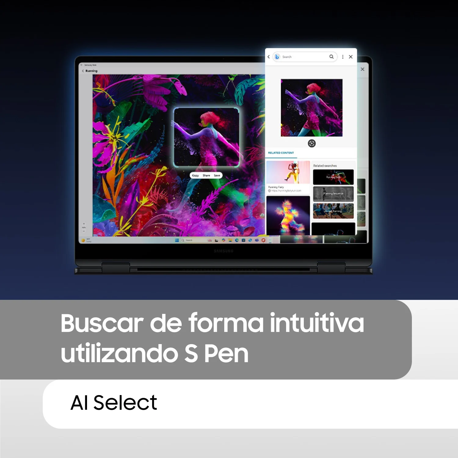 Notebook Samsung Galaxy Book4 Pro 14" Intel Core Ultra 7-4