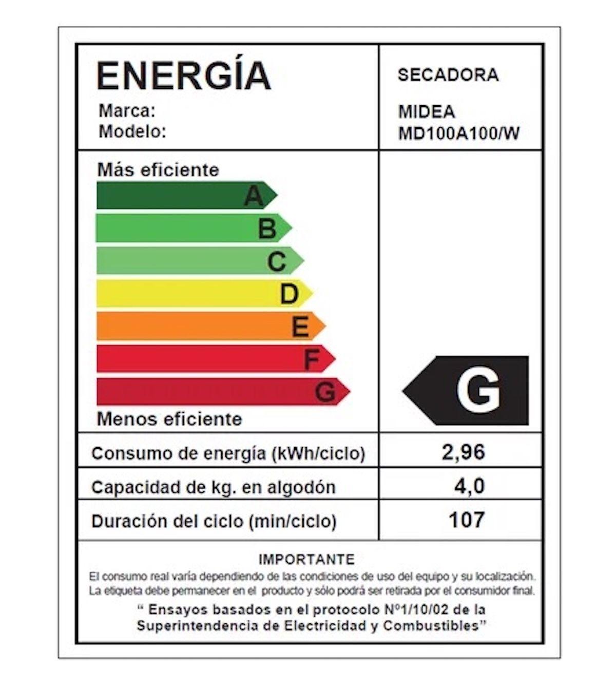 Secadora Eléctrica Ventilación Blanca 10 KG​. - OpenBox-5