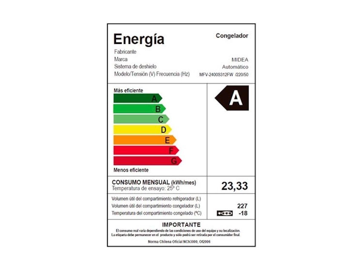 Freezer Vertical MFV-2400S312FW (No Frost)-3