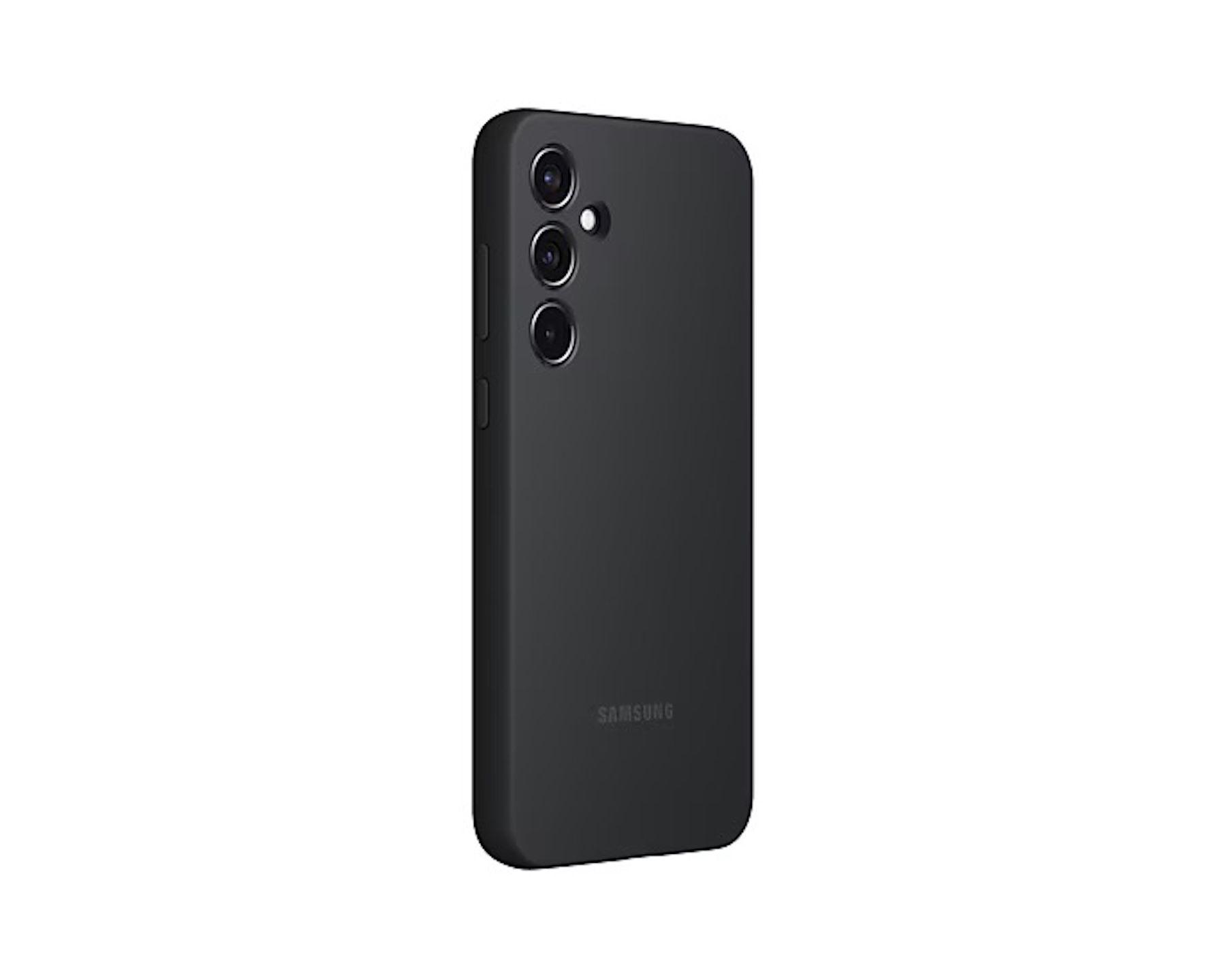 Funda de Silicona para Galaxy A55 5G Negro-0
