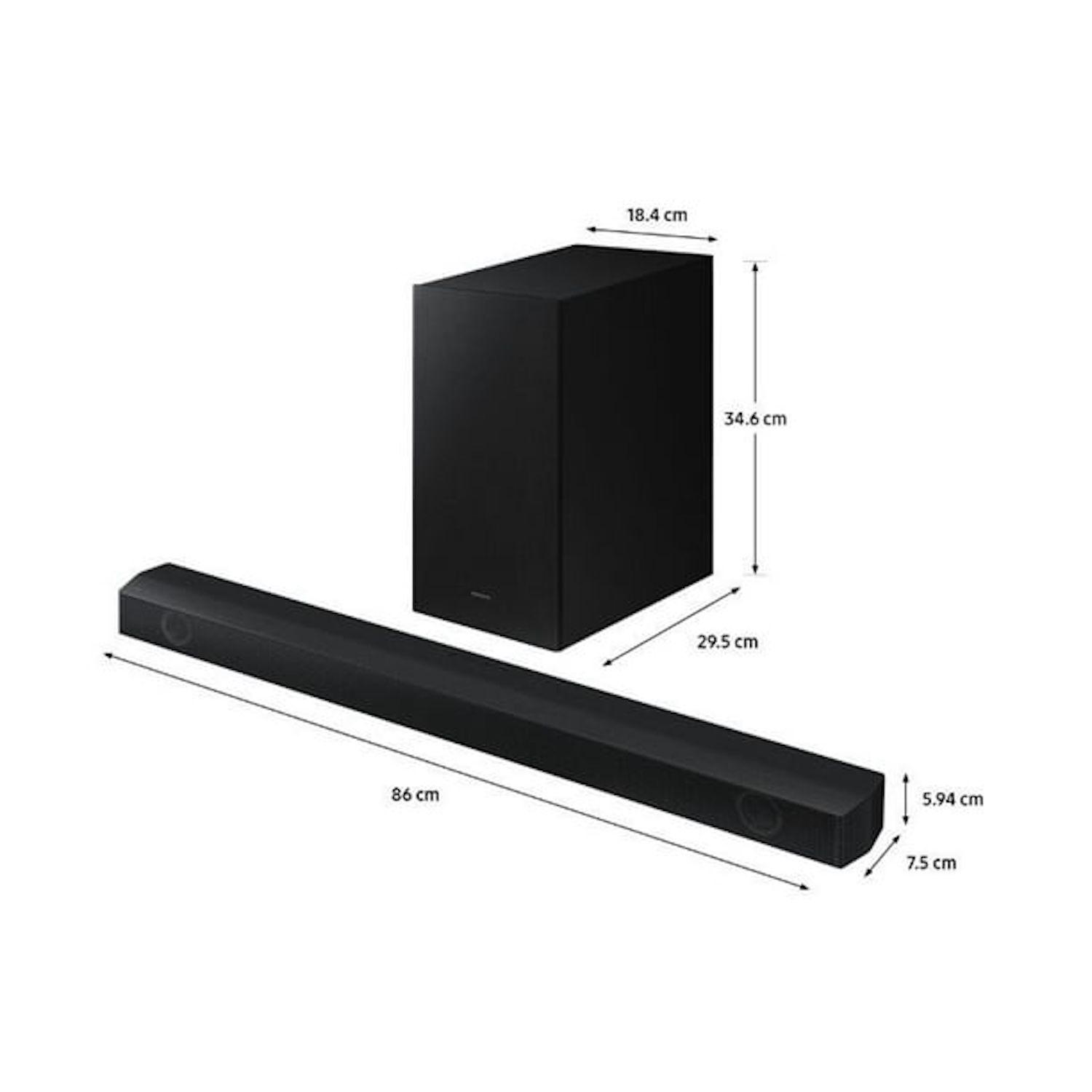 Soundbar Samsung Serie B HW-B550-3