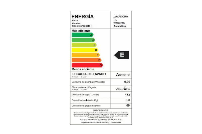 Lavadora LG WT9MVTB 9Kg Carga Superior con TurboDrum-6