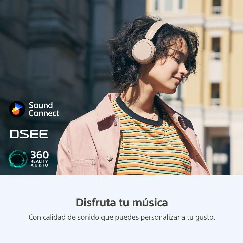 Audífonos Sony WH-CH520-CZ Bluetooth 40 Horas de Batería-2