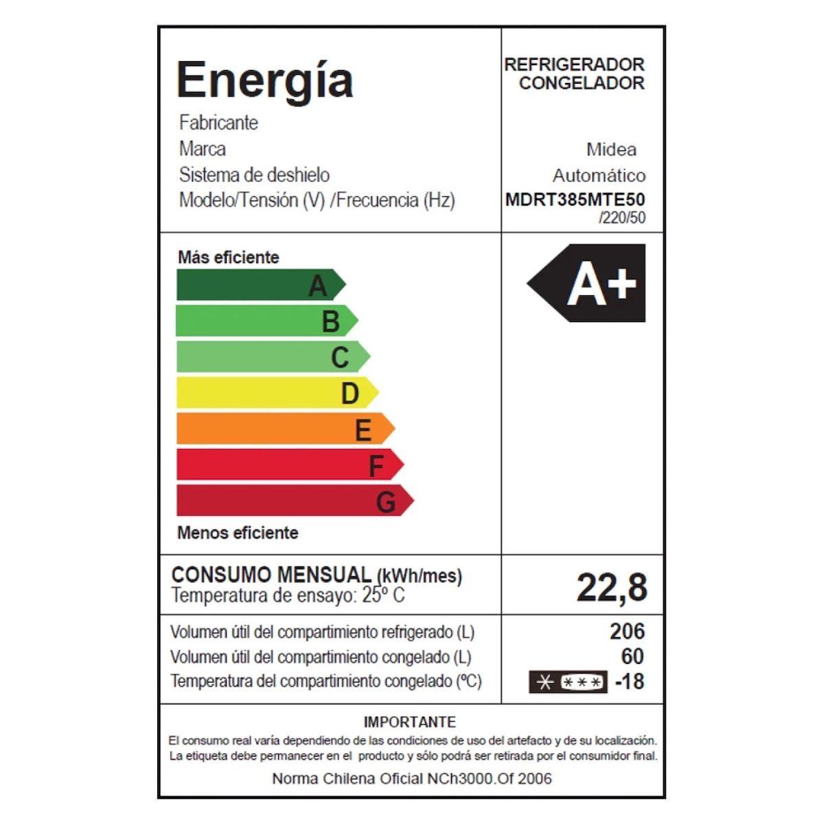 Refrigerador Top Mount No Frost 266 Litros - OpenBox-4