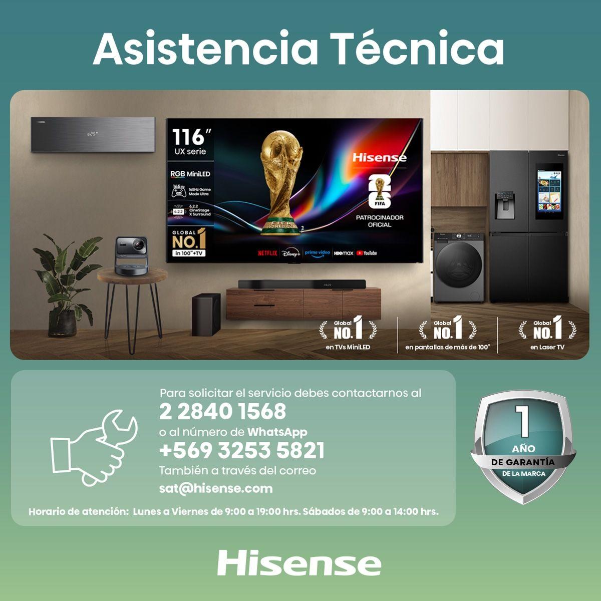 Aire Acondicionado Portátil Hisense 12HW4RNPS01-N 12.000 BTU-6