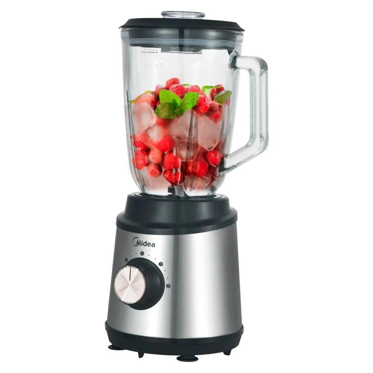 Licuadora de Acero Inoxidable 1.5lt MJ-BL6006W Midea-4