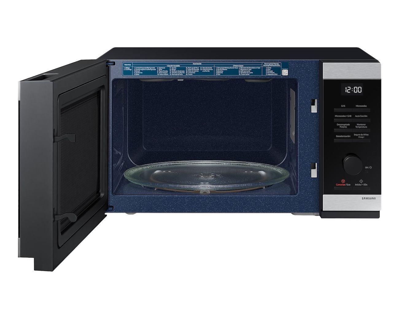 Microondas Samsung Grill Power Defrost 32L MG32D-6