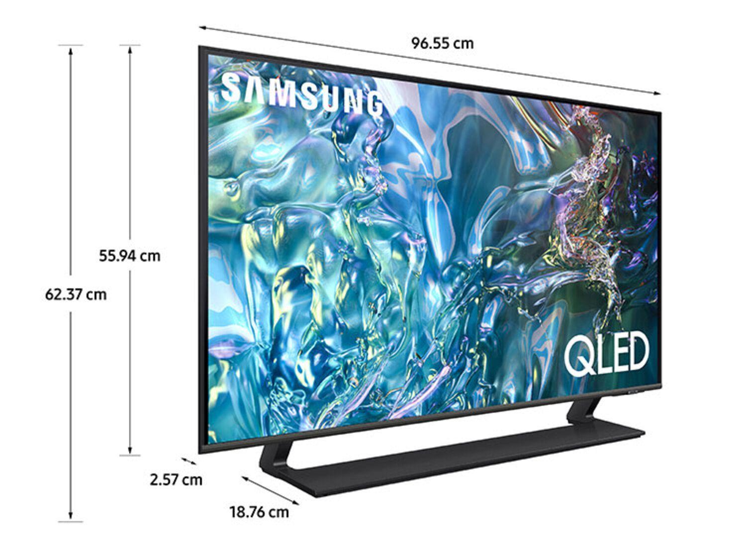 Qled 4k Samsung 43  Q65d (qn43q65dagxzs) Smart Tv 2024 Gris-3