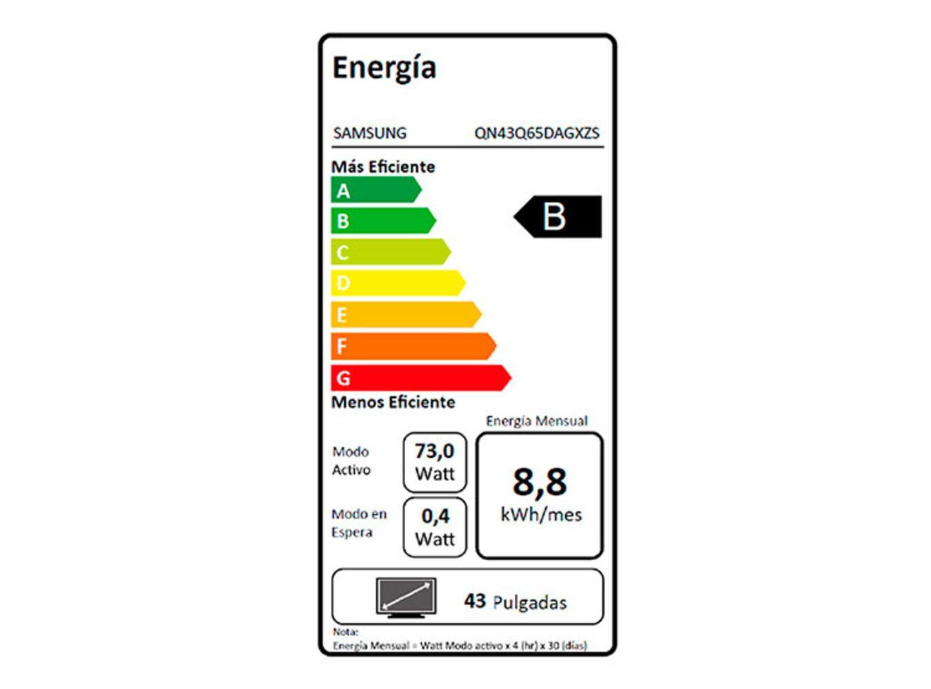 Qled 4k Samsung 43  Q65d (qn43q65dagxzs) Smart Tv 2024 Gris-7