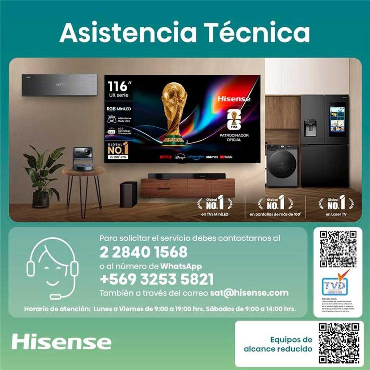 Smart TV Hisense 58Q6QV 58” QLED 4K UHD-5