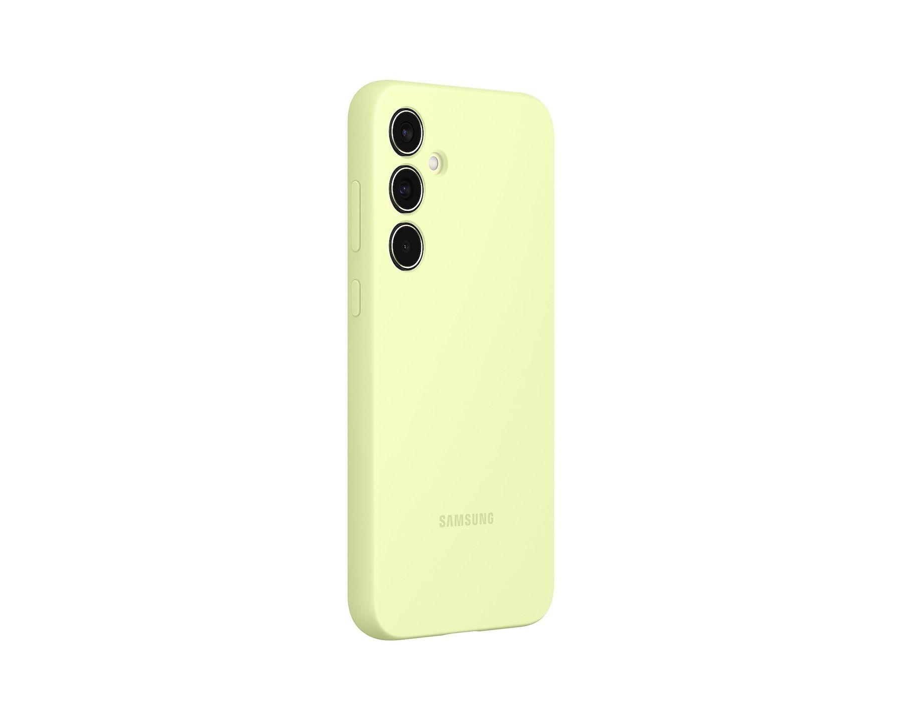 Funda de Silicona para Galaxy A35 5G Verde-2