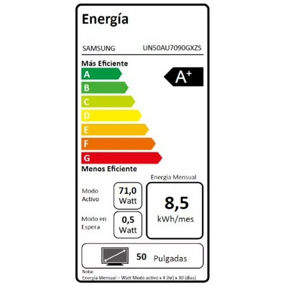 Smart Tv Samsung Series 7 Un50au70 Led Tizen 4k 50-5