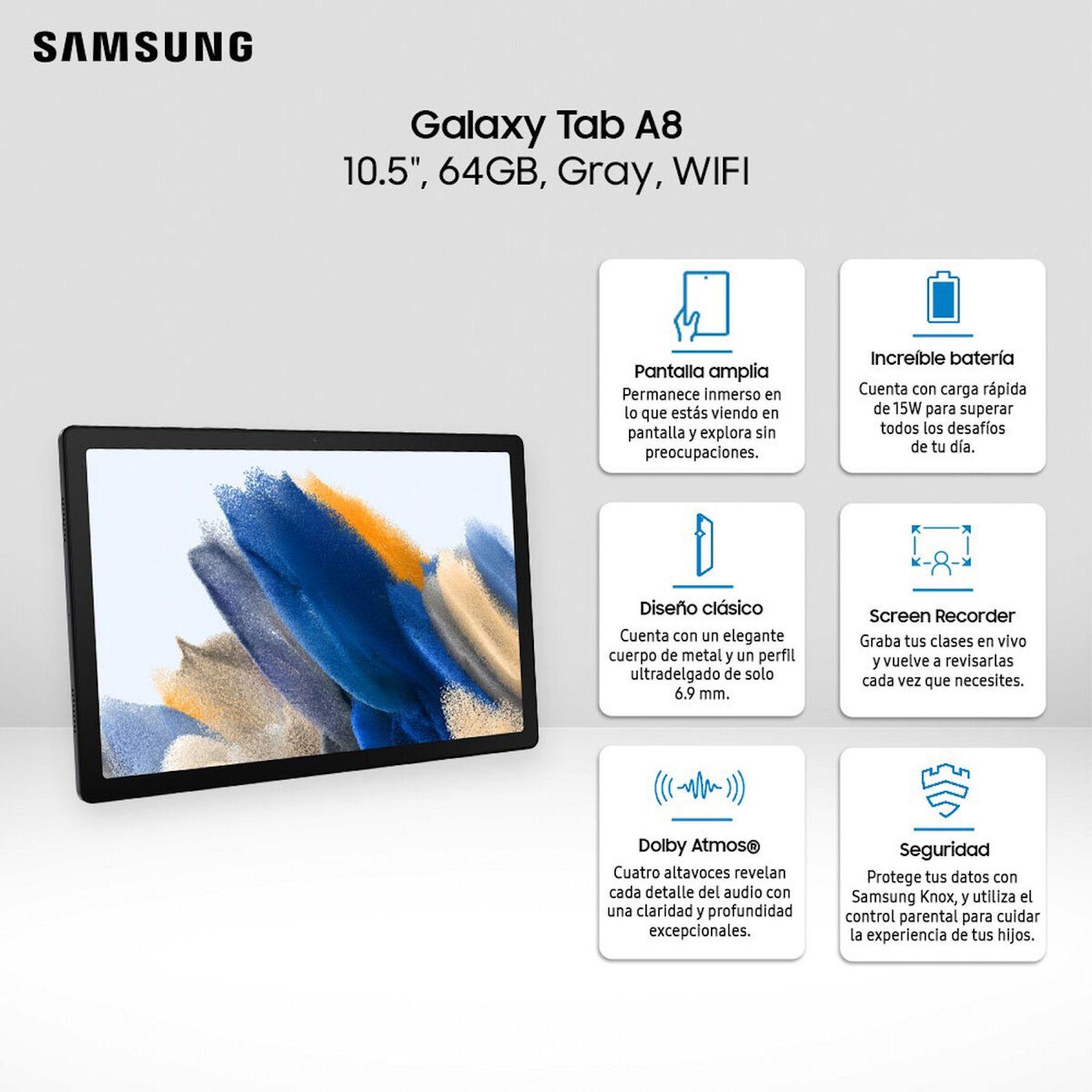 Samsung Galaxy Tab A8 10.5 64 GB + Book Cover-2